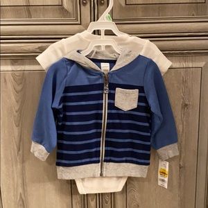 Carter’s shirt and jacket 18M